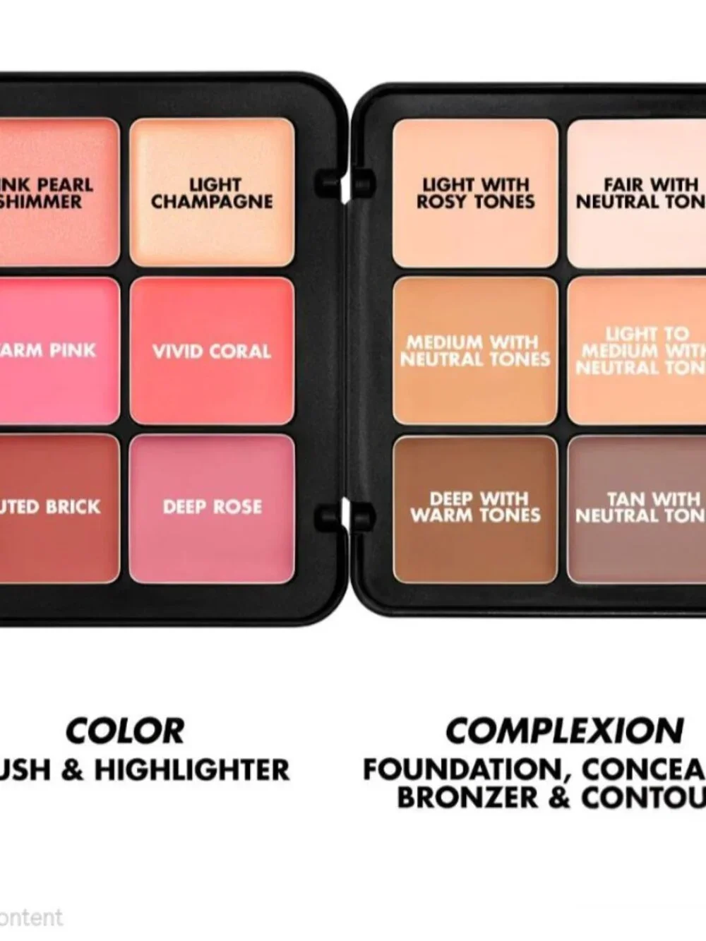 MAKE UP FOR EVER HD Skin Face Essentials Cream Palette -Light to Medium -0.91 OZ